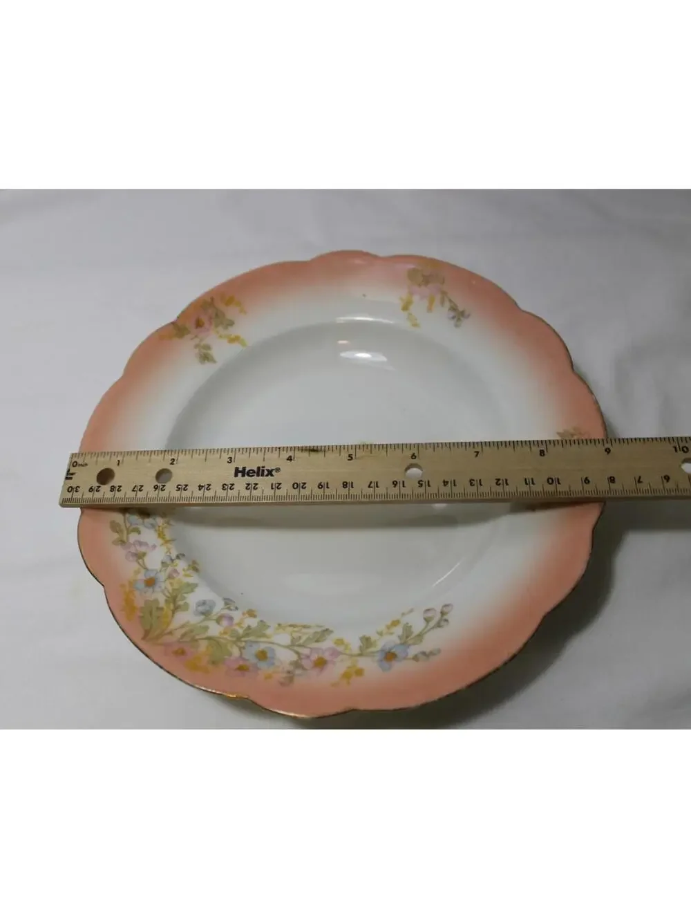 Vintage Limoges Elite 9 Inch Shallow Soup or Serving Bowl, France